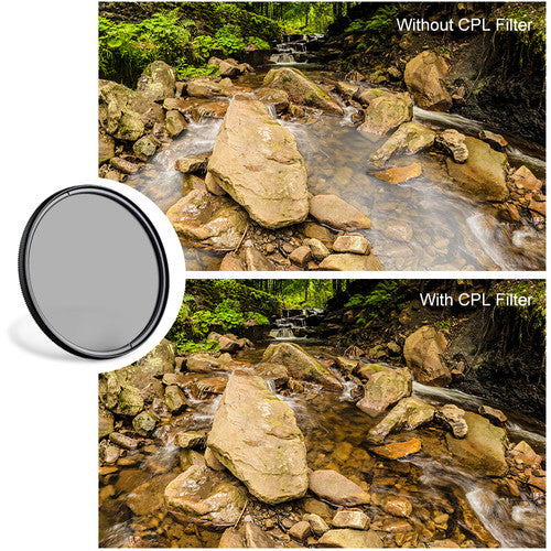 K&F Concept CPL FILTER Circular Polarizing Filter Japan Optics Protection Filter Multi Coat Slim Frame