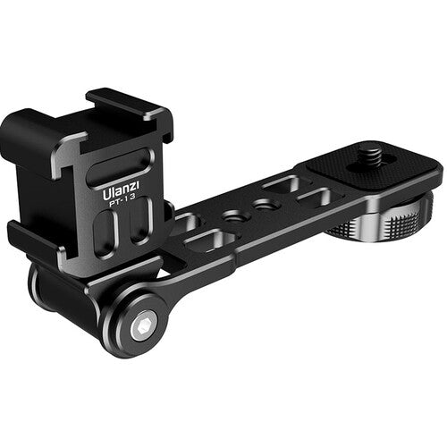 Ulanzi PT-13 PT 13 Metal Triple Cold Shoe Bracket for Mounting LED Video Light and Microphone