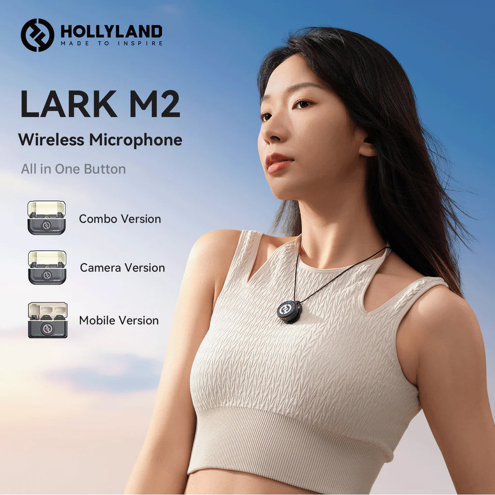 Hollyland LARK M2 DUO 2-Person Wireless Combo Microphone System