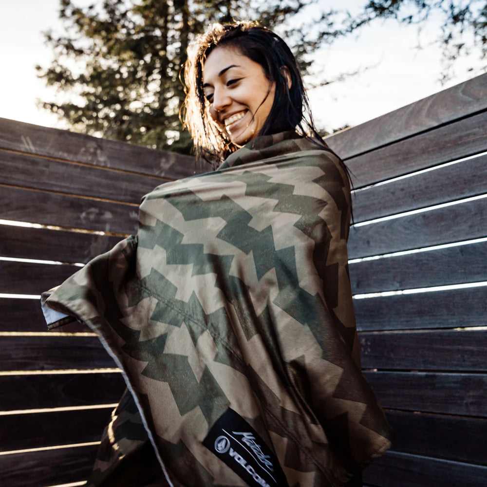 Matador Packable beach towel - Volcom Wanderer Stripe MVBT01WND