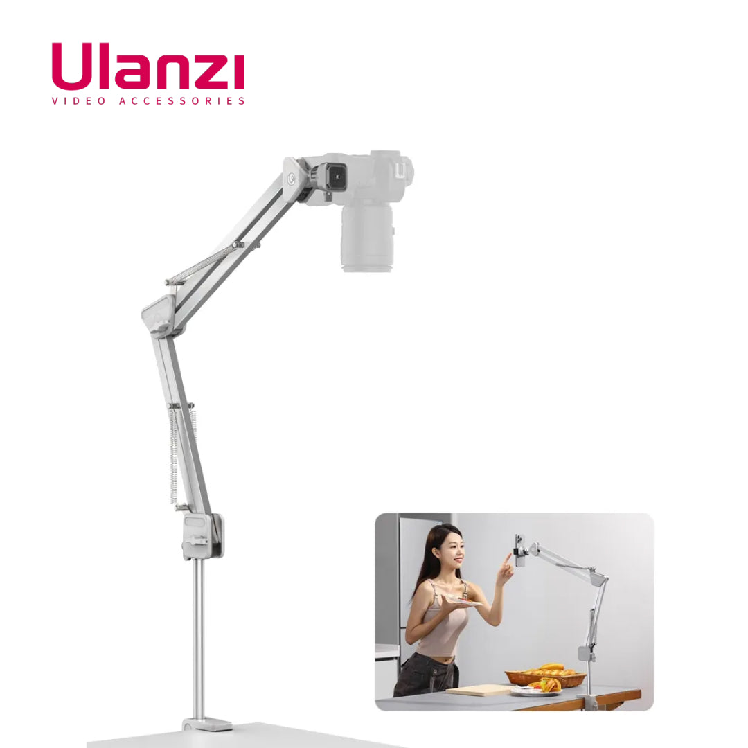 Ulanzi TH04 Overhead Desktop Camera Mount Stand – Red Dot Photo