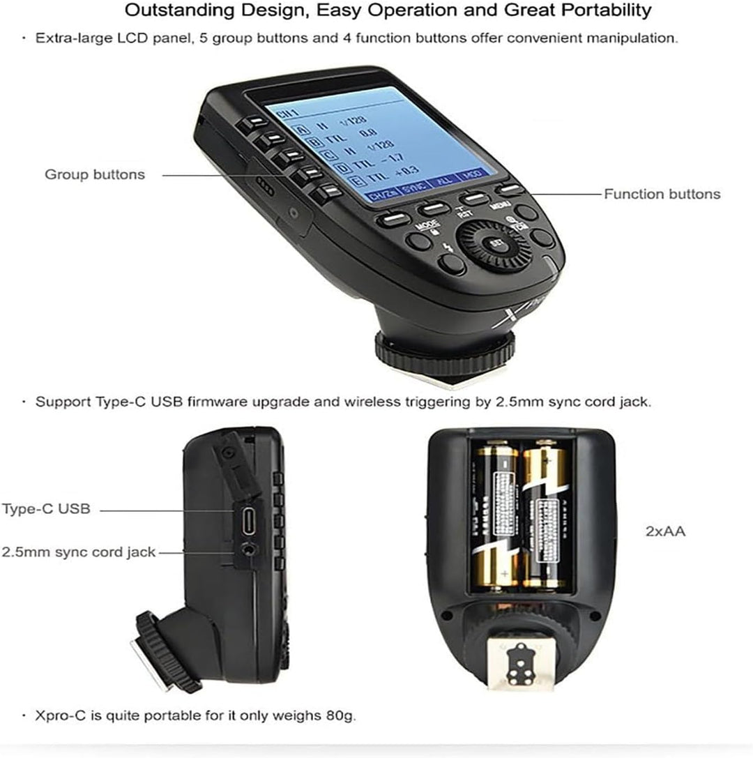 Godox Xpro TTL Wireless Flash Trigger