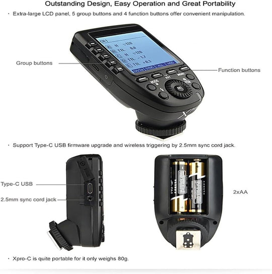 Godox Xpro TTL Wireless Flash Trigger