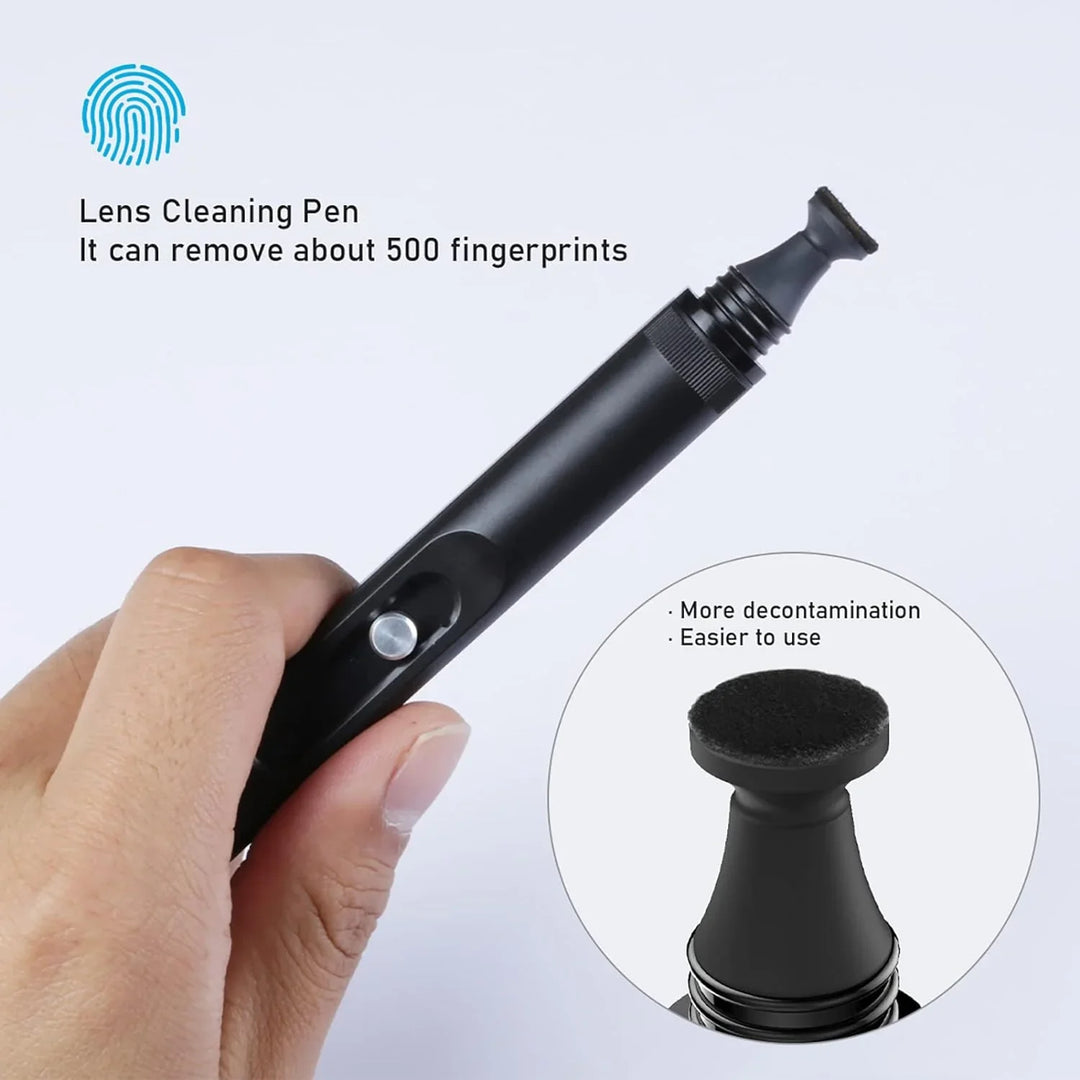 VSGO V-P01E Professional Lens Cleaning Pen Lens Brush V-P01E for Digital Camera Cleaning - Red Dot Photo