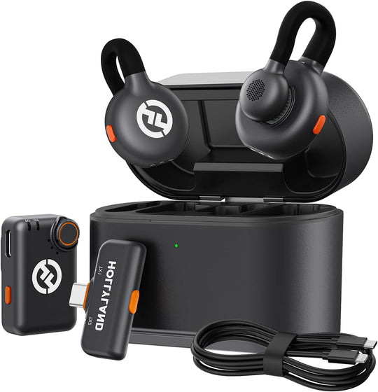 Hollyland LARK M2S Combo 2-Person Wireless Microphone System for Cameras and Mobile Devices