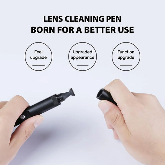 VSGO V-P01E Professional Lens Cleaning Pen Lens Brush V-P01E for Digital Camera Cleaning - Red Dot Photo