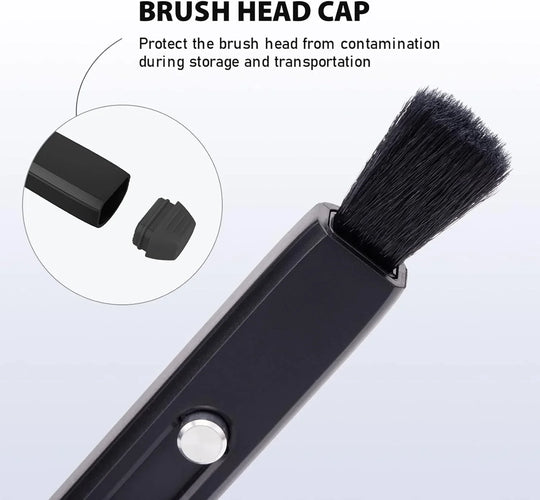 VSGO V-P01E Professional Lens Cleaning Pen Lens Brush V-P01E for Digital Camera Cleaning - Red Dot Photo