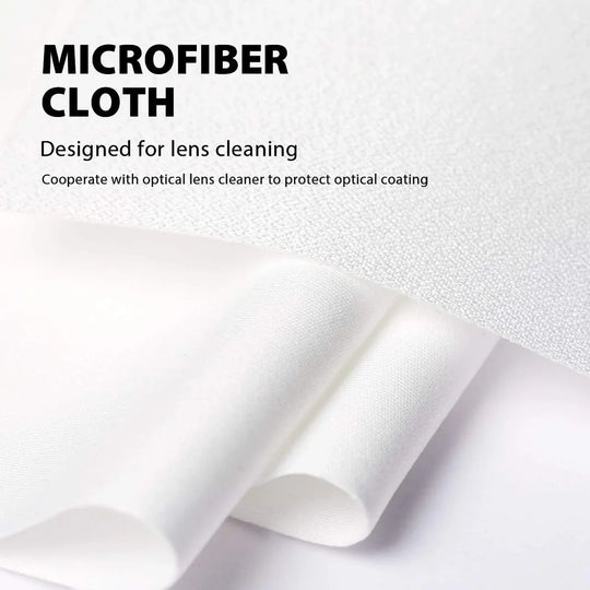 VSGO V-CL01E CL01E Microfiber Cleaning Cloths For Camera Lens, Glasses, Eyeglasses (20pcs, 10cm x 10cm) (Similar to VSGO DDC-3) - Red Dot Photo