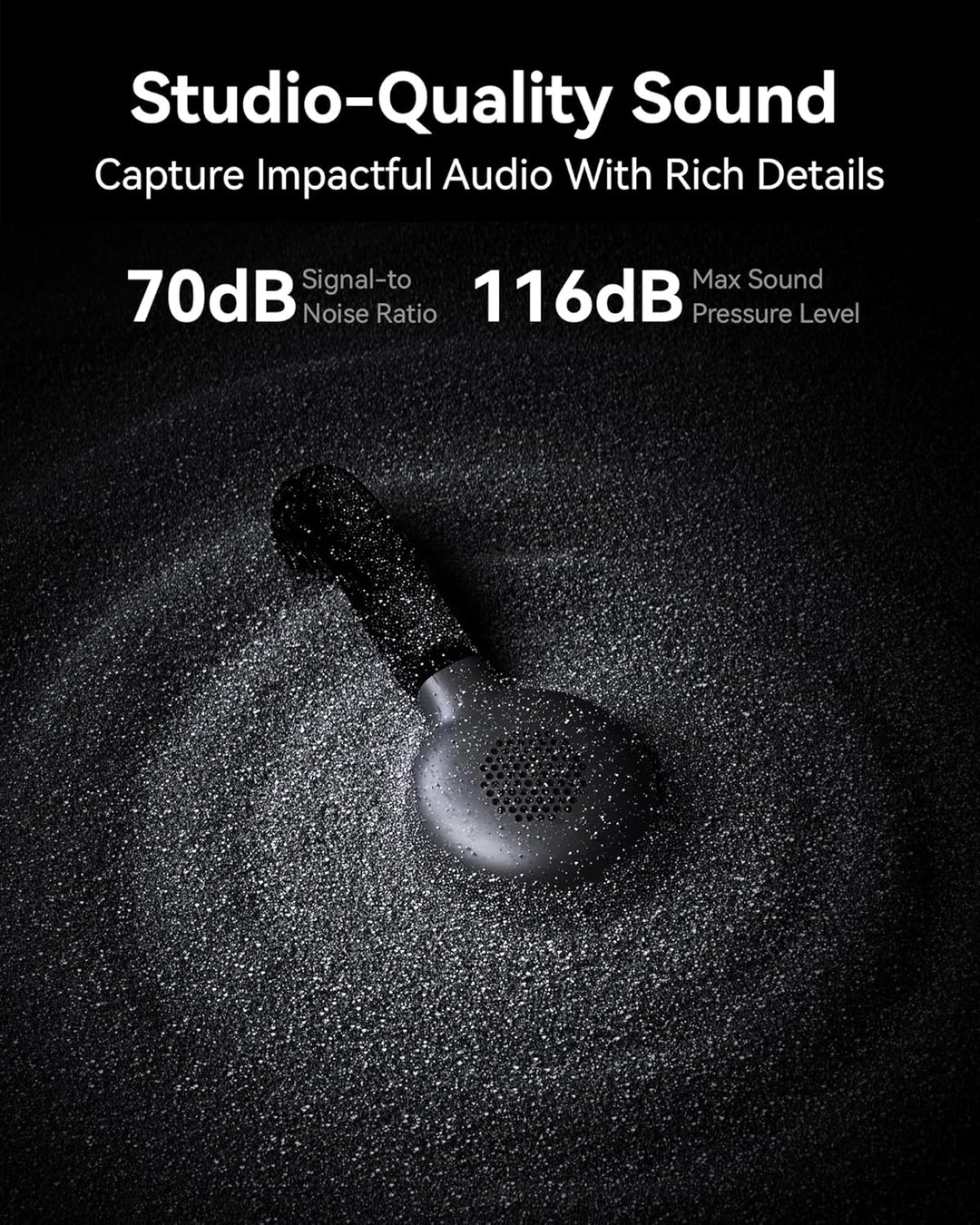 Hollyland LARK M2S Combo 2-Person Wireless Microphone System for Cameras and Mobile Devices