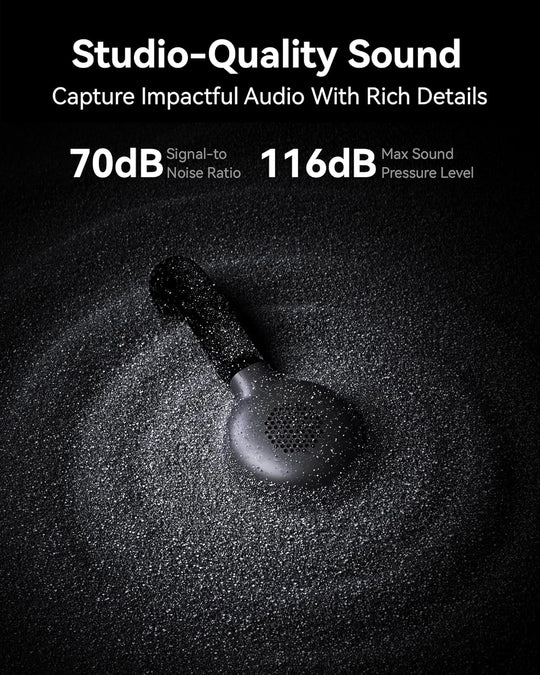 Hollyland LARK M2S Combo 2-Person Wireless Microphone System for Cameras and Mobile Devices