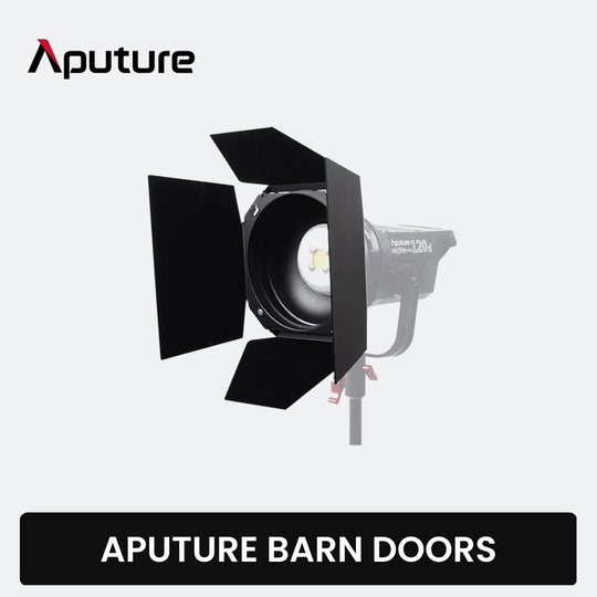 Aputure Barndoors Barn Door Grid and Gel Holder for LS 120 and LS 300 LED Lights