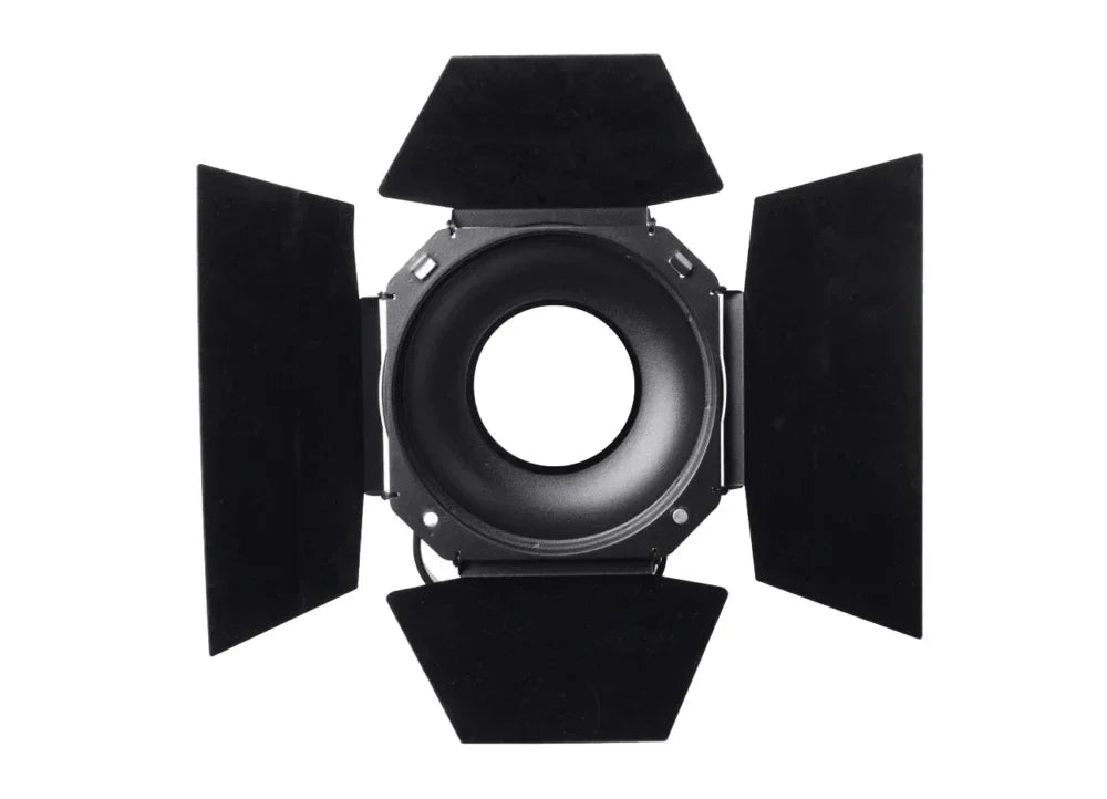 Aputure F10 Barndoors for LS 600d Fresnel Attachment - Red Dot Photo