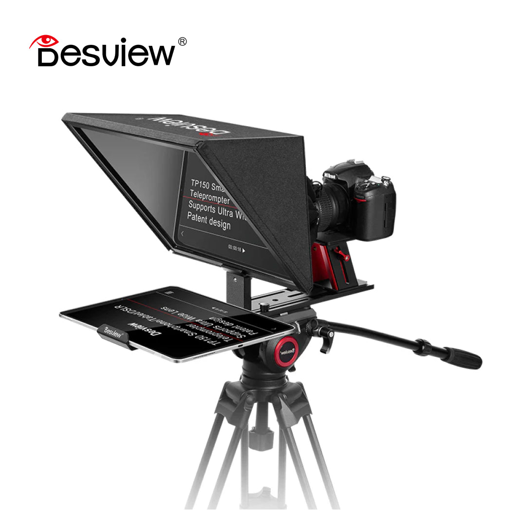 その他 Desview TELEPROMPTER TP150 Desview TP150 Portable Teleprompter for Smartphone and Camera