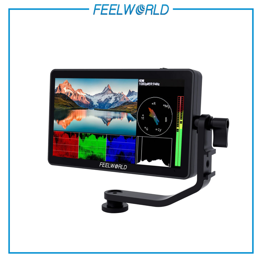 FEELWORLD F6 Plus 6インチモニター FEELWORLD F6 PLUS V2 6 Inch 3D LUT Touch Screen DSLR Camera Field