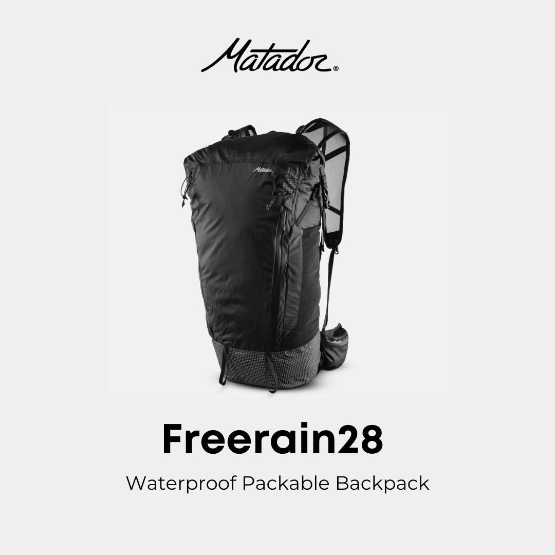Matador Freerain28 Waterproof Packable Backpack MATFR283001BK