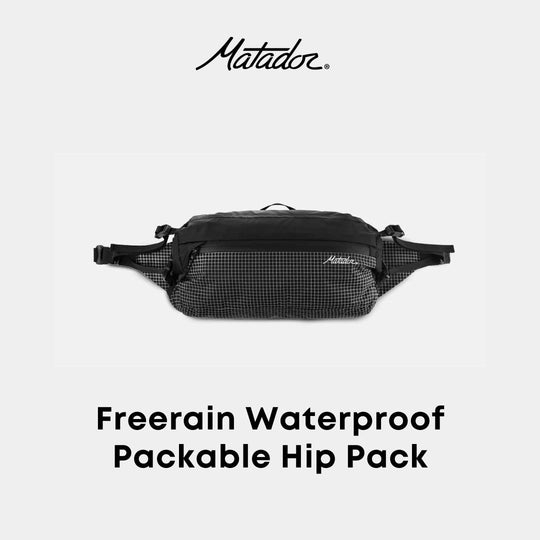 Matador Freerain Waterproof Packable Hip Pack MATFRHP001BK