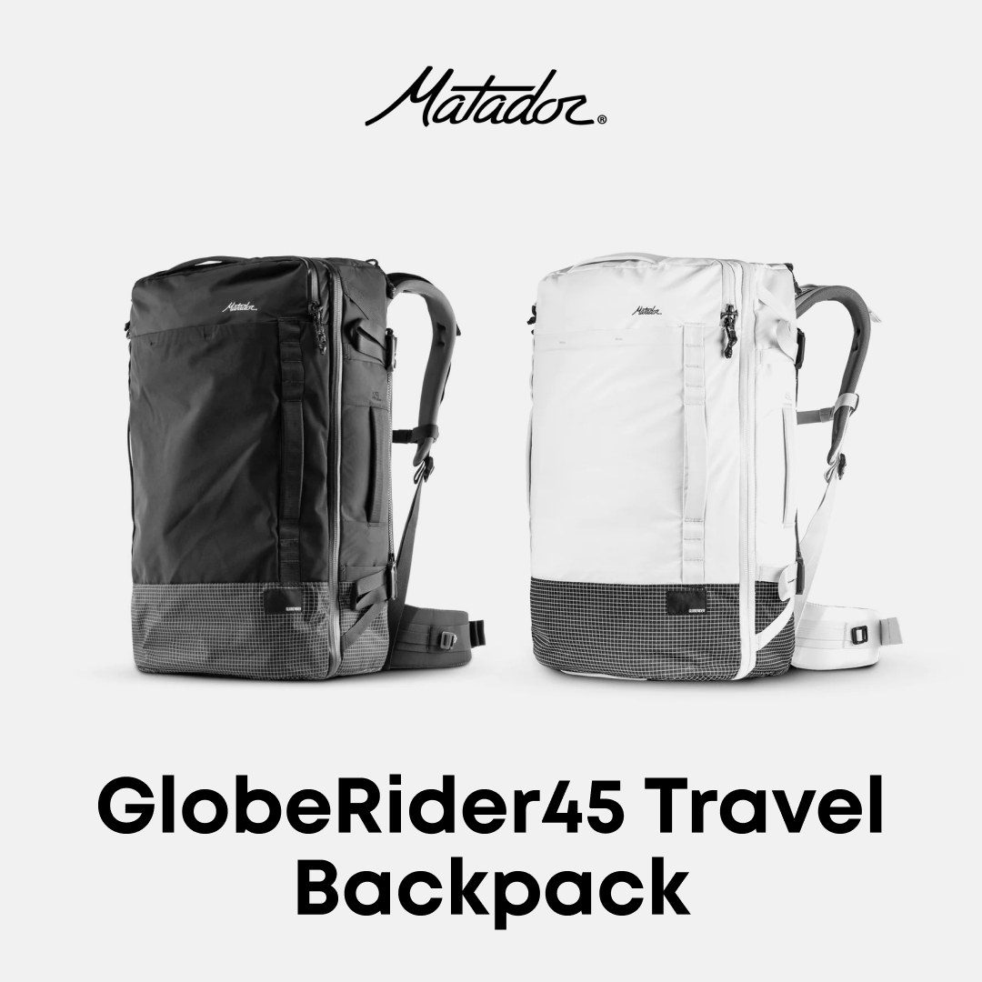 Matador GlobeRider45 Travel Backpack MATGR45001BK