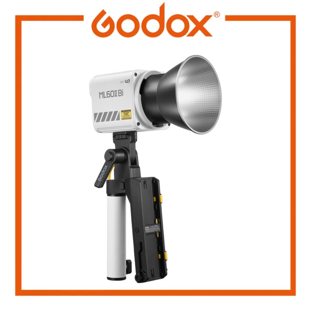 Godox ML60IIBi Bi-Color LED Monolight Kit (AK-B01 Battery Handgrip