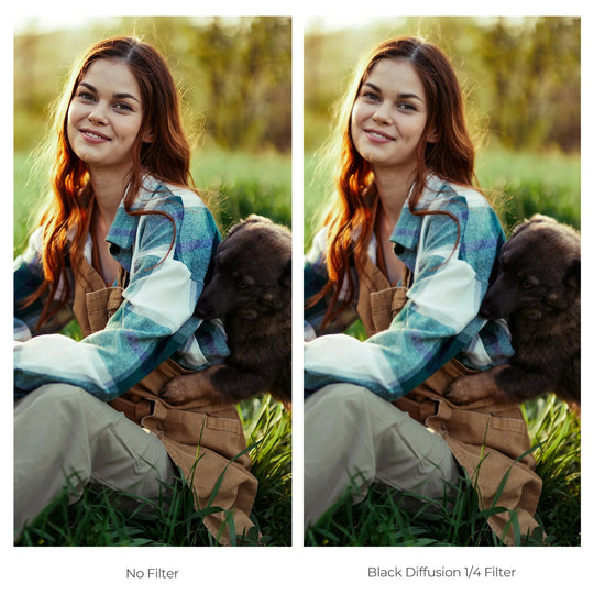 K&F Black Mist Non-Magnetic Filter Black Diffusion Filter C Series