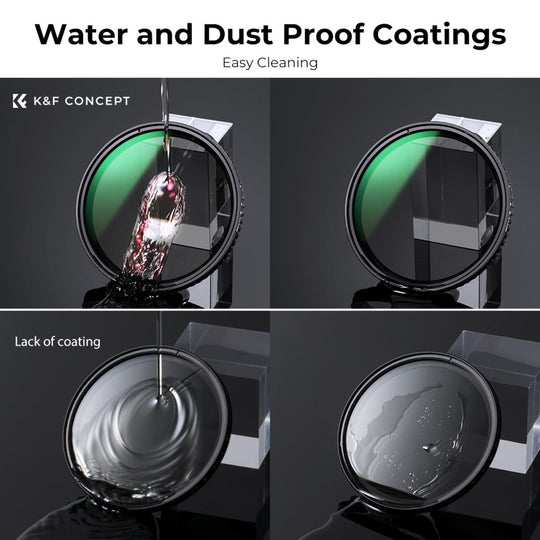 K&F Concept Nano-X series ND8-ND128(3-7 Stops) HD Hydrophobic VND Filter