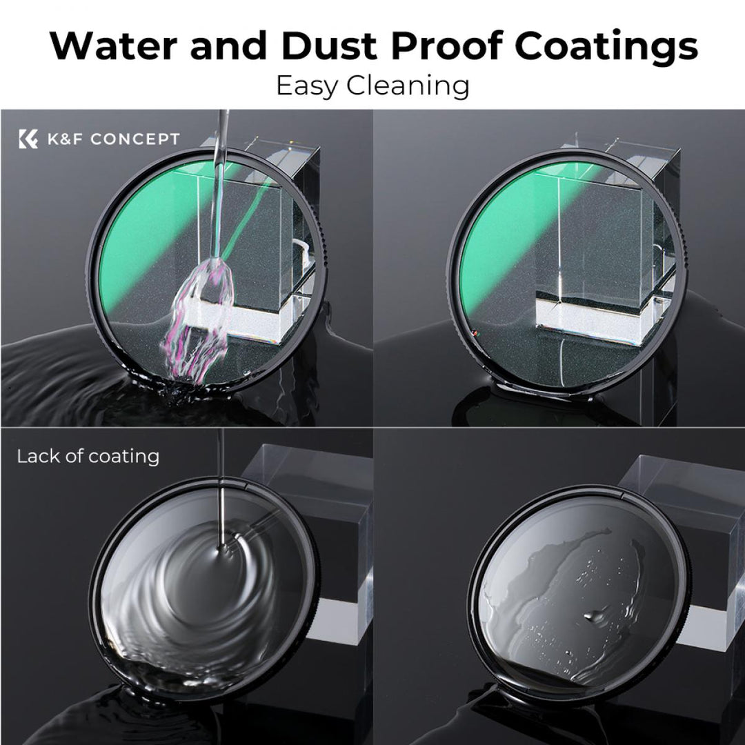 K&F Concept Nano-X Series Shimmer Diffusion Filter Optical Glass Glimmer Effect Filter