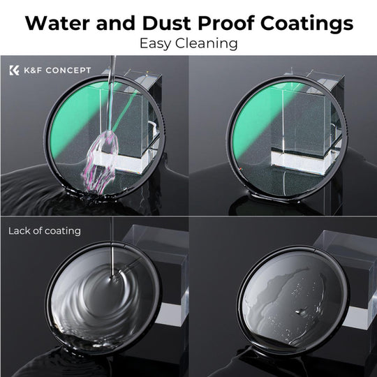 K&F Concept Nano-X Series Shimmer Diffusion Filter Optical Glass Glimmer Effect Filter