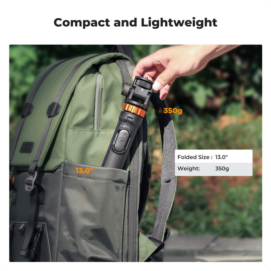 K&F Concept MS24 2 in 1 Selfie Stick Tripod