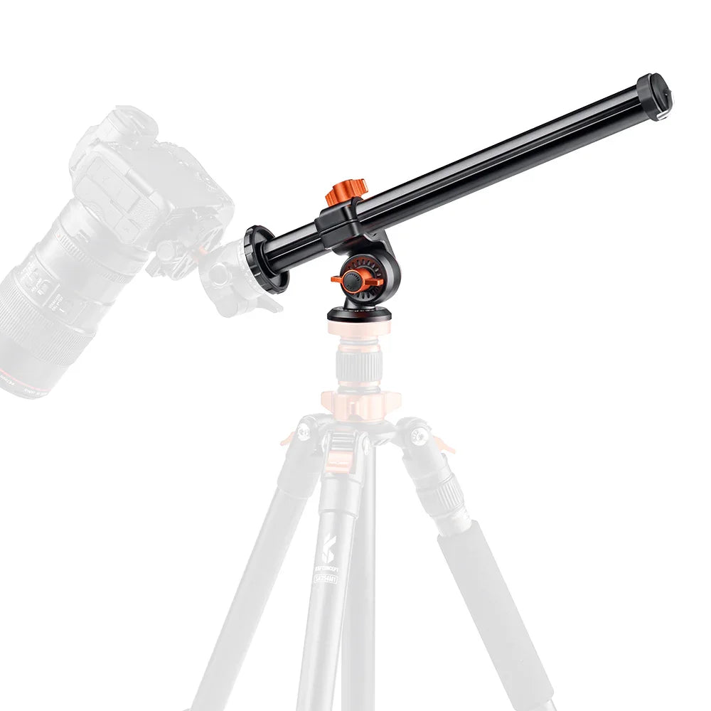 K&F Center Column Magnesium Alloy Rotatable Multi-Angle Center Column with Locking System 90 Degree Shooting