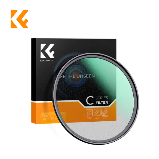 K&F Black Mist Non-Magnetic Filter Black Diffusion Filter C Series