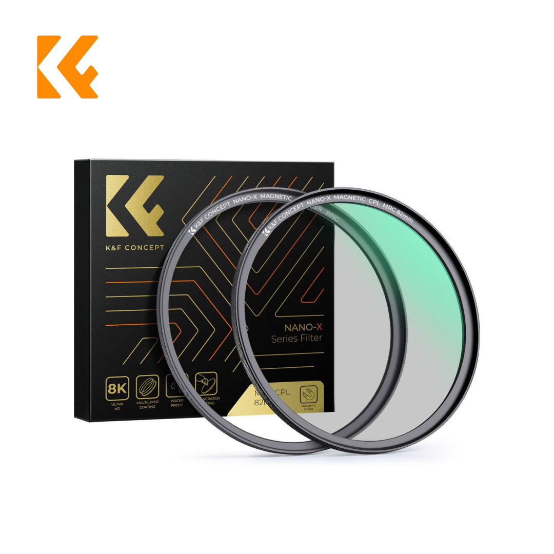 K&F Concept CPL Filter Nano-X Series Magnetic Filter Green Coating Scratch Resistant (Magnetic Version)