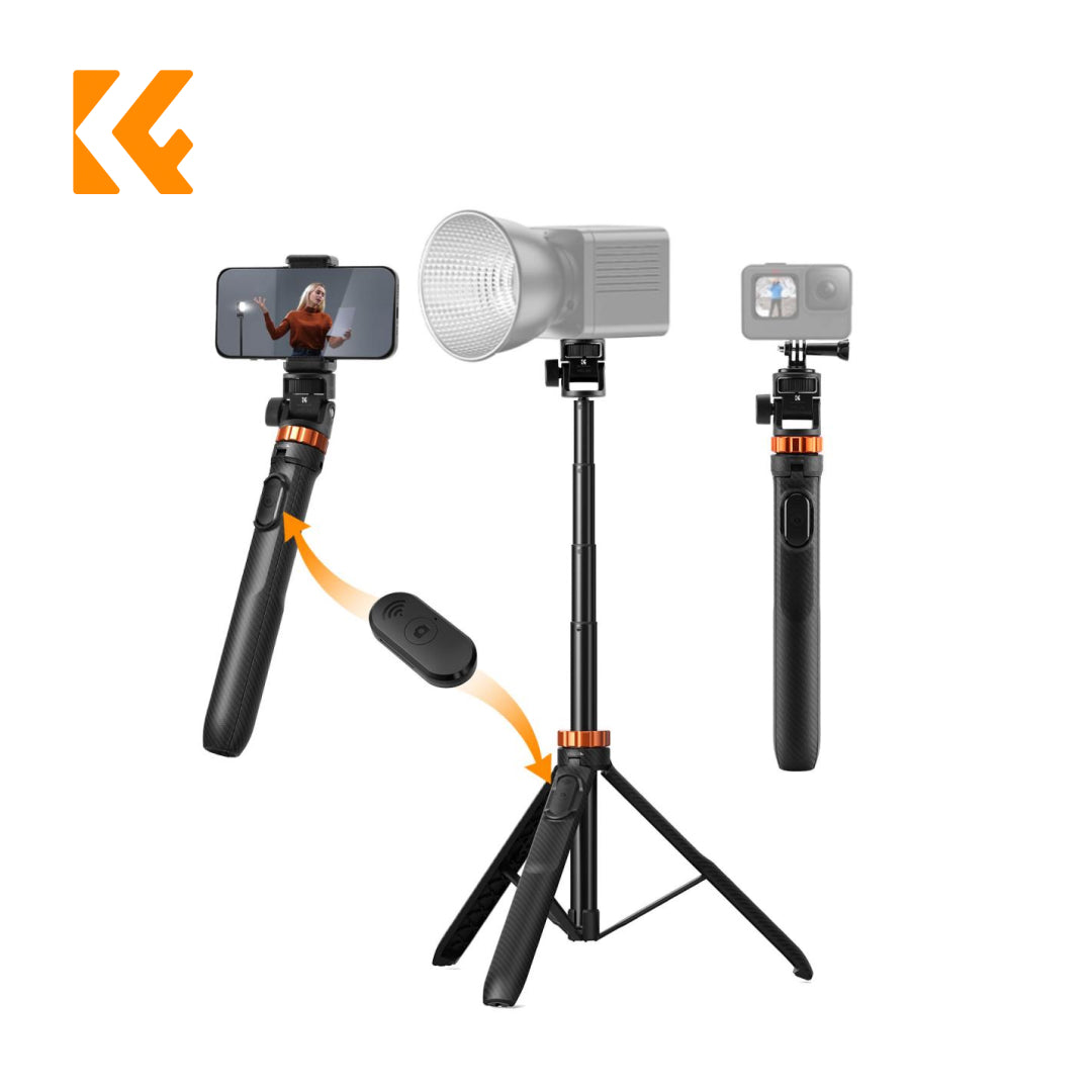 K&F Concept MS24 2 in 1 Selfie Stick Tripod