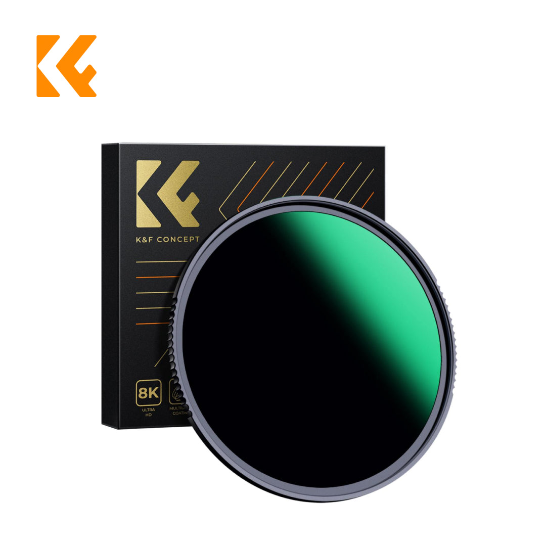 K&F Concept ND Filter ND1000 (10-Stops) Filter Fixed Neutral Density Filter Nano-X Series