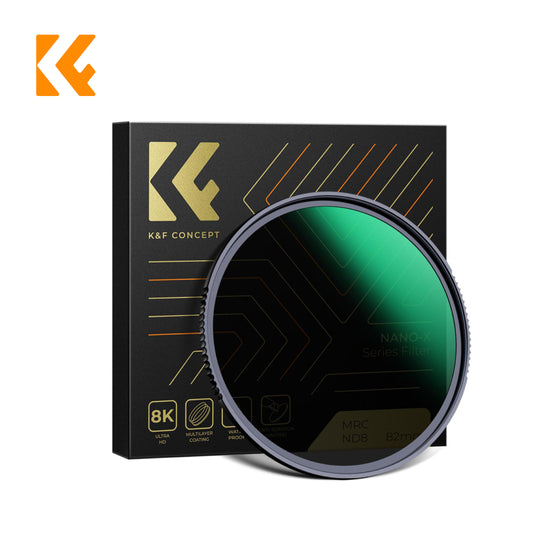 K&F Concept ND Filter ND8 (3-Stops) Filter Fixed Neutral Density Filter Nano-X Series