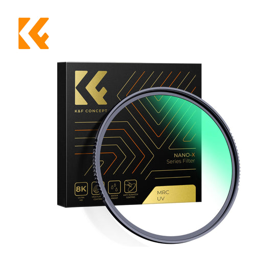 K&F Concept UV Filter Nano-X Series German Optical Glass Green Coating Scratch Resistant
