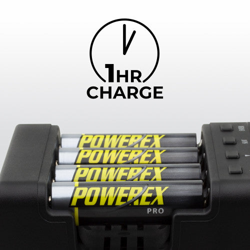 Powerex MH-C9000PRO Professional AA/AAA Battery Charger-Analyzer