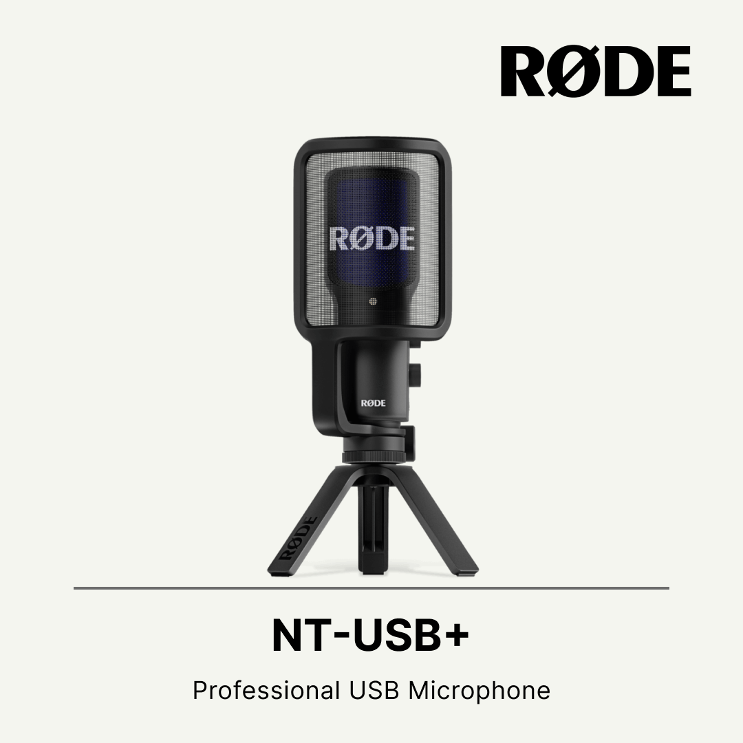 Rode NT-USB+ Professional USB Condenser Microphone