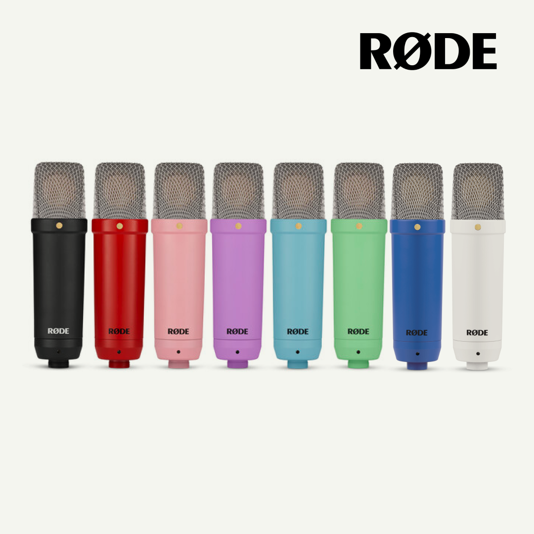 Rode NT1 Kit Condenser Microphone with SM6 Shock Mount and Pop Filter