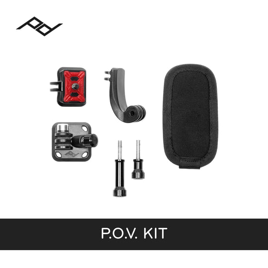 Peak Design POV P.O.V. Kit V2 for Action and Compact Cameras Shoulder Strap Mounting