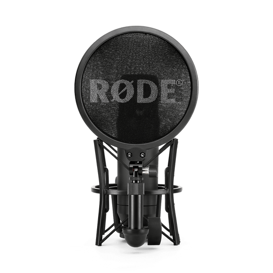 Rode NT1 Kit Condenser Microphone with SM6 Shock Mount and Pop Filter