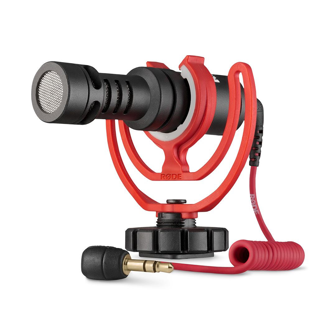 RODE VideoMicro Compact Small Microphone (Video Micro TRS Microphone for Camera)