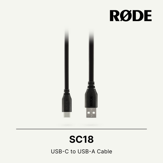 Rode SC18 USB C to USB A Male Cable 150cm Long