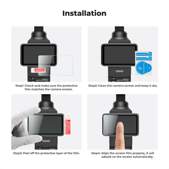 K&F Concept Screen Protector for DJI Osmo Pocket 3