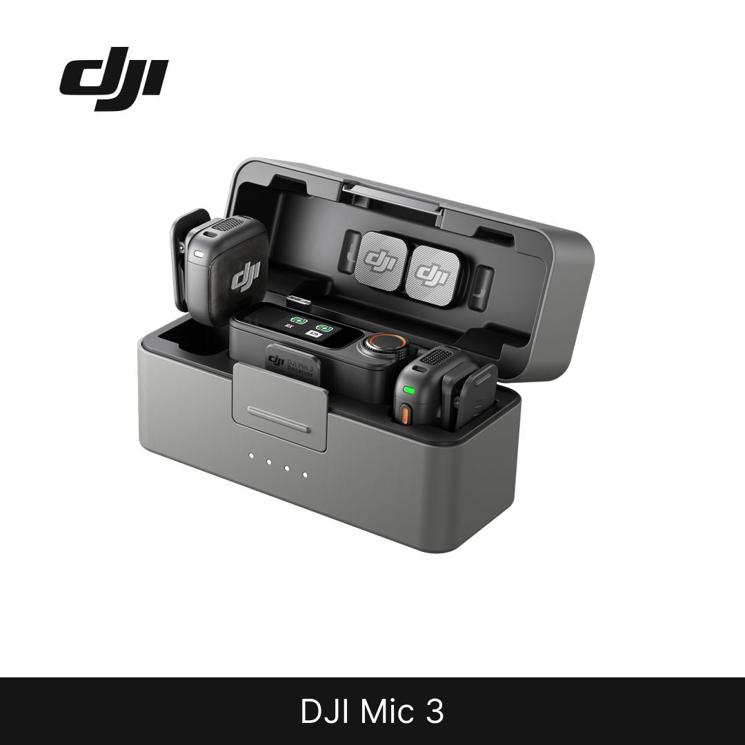 DJI Mic Dual Wireless Transmission System Singapore – Red Dot
