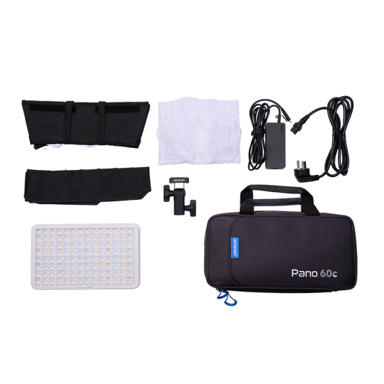 amaran Pano 60c RGB COB Mobile Light Panel Kit (Charcoal & White)