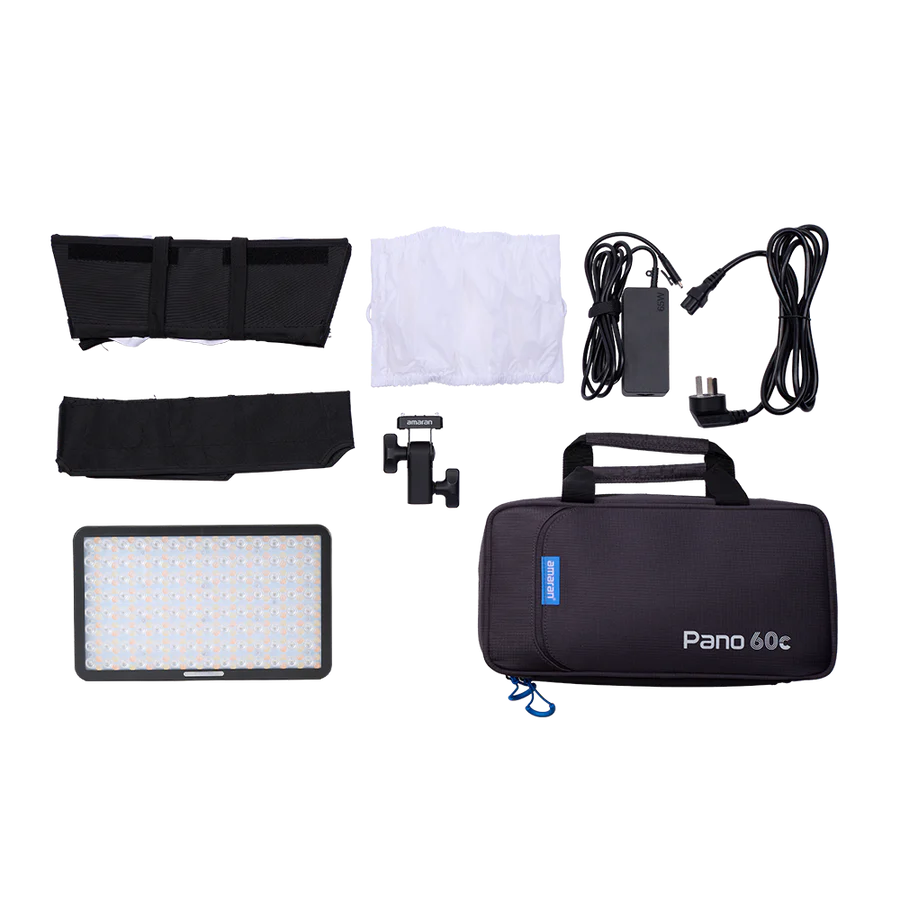 amaran Pano 60c RGB COB Mobile Light Panel Kit (Charcoal & White)