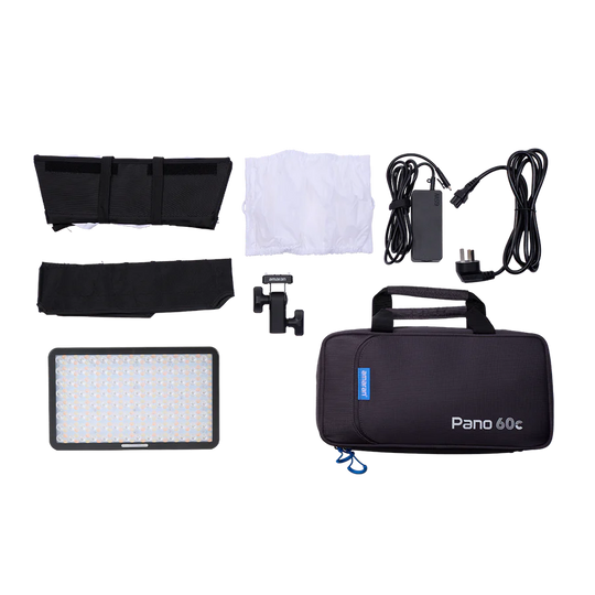 amaran Pano 60c RGB COB Mobile Light Panel Kit (Charcoal & White)