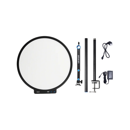 amaran Verge Max Bi-Color Round LED Light Panel (Charcoal & White)