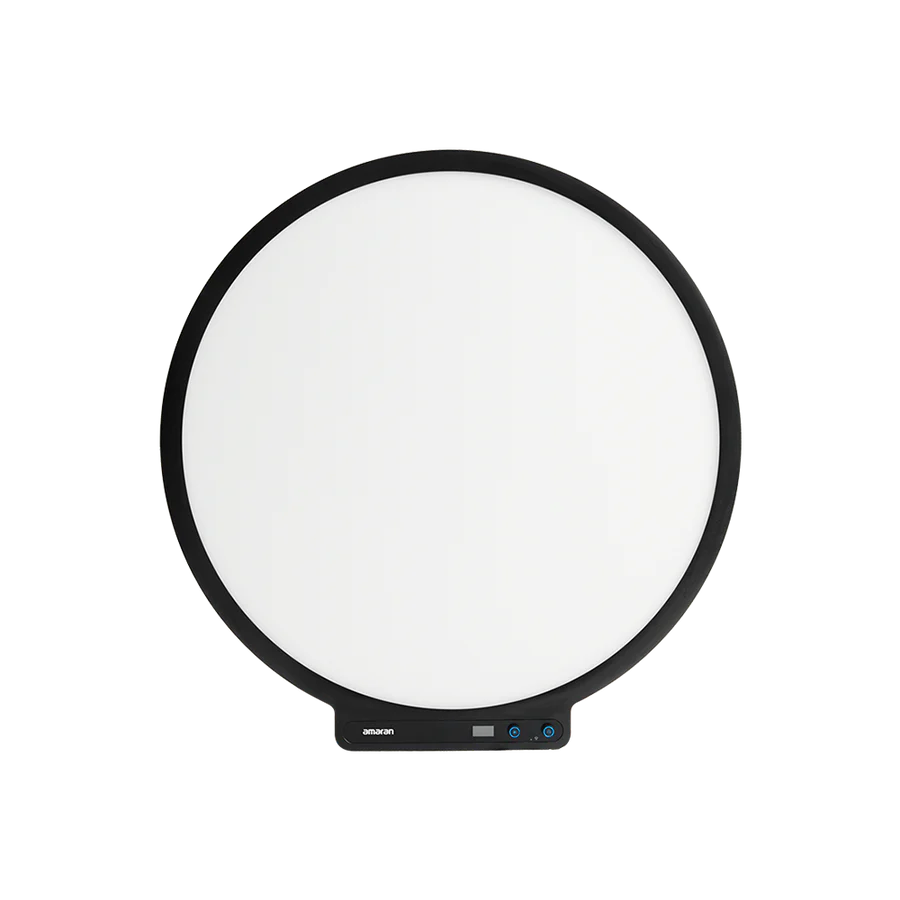 amaran Verge Max Bi-Color Round LED Light Panel (Charcoal & White)