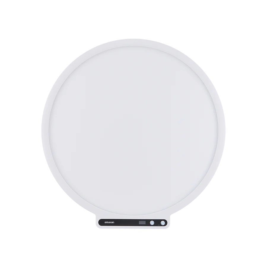 amaran Verge Max Bi-Color Round LED Light Panel (Charcoal & White)