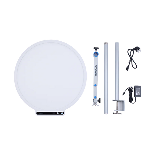 amaran Verge Max Bi-Color Round LED Light Panel (Charcoal & White)